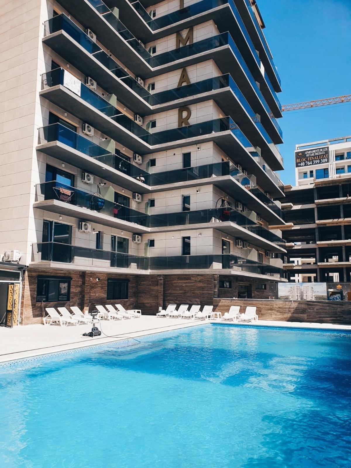 Apartament Studio Teo Blue In Mamaia Nord Năvodari Eksteriør billede